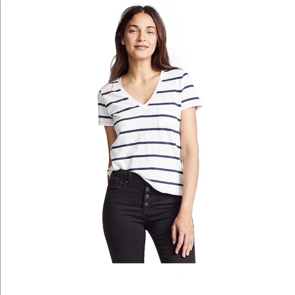 Madewell Whisper Striped Tee